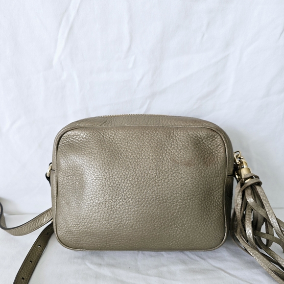 Gucci Tan Leather Crossbody Bag - Picture 6 of 10